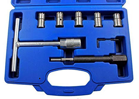 Bergen 7 Emporte-Pièces Siège d'injecteur Diesel carbone pour outil de coupe CDI b5533