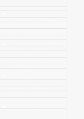 BRUNNEN Ringbucheinlagen | A4, liniert mit Rand, weiß, 100 Blatt