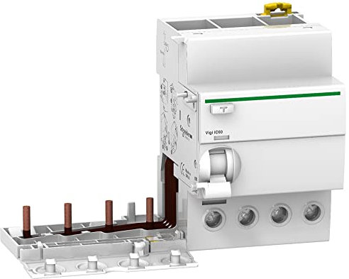 Schneider Electric - Acti9 vigi iC60 - blocco differenziale - 4P 63A 30mA tipo AC 400-415V - A9V11463