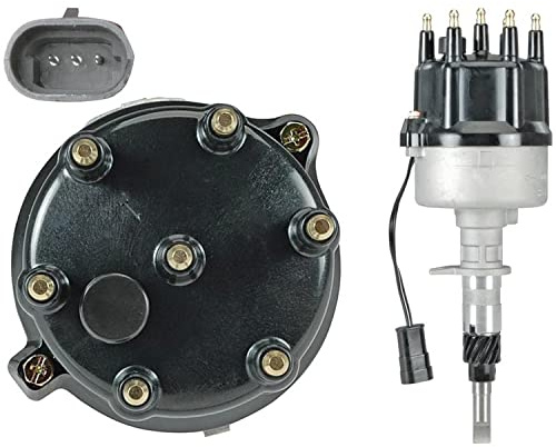 OEG Parts New Distributor Compatible With Jeep Cherokee Grand Cherokee TJ Wrangler L6 4.0 1994 1995 1996 1997 94 95 96 97 56027027 4723067 4723066