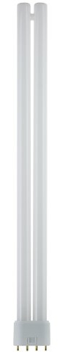 Sunlite FT36DL/835 Compact Fluorescent 36W Twin Tube Light Bulbs, 3500K Neutral White Light, 2G11 Base
