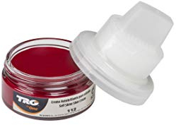 TRG the One Self Shine Shoe Cream, Selbstglanzcreme mit natürlichen Wachsen, Rot (112 Red), 50 ml