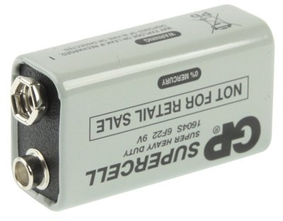 High-Tech Place Batterie 9V 6F22 1604D pour appareils Photo/Jouets/appareils électroniques