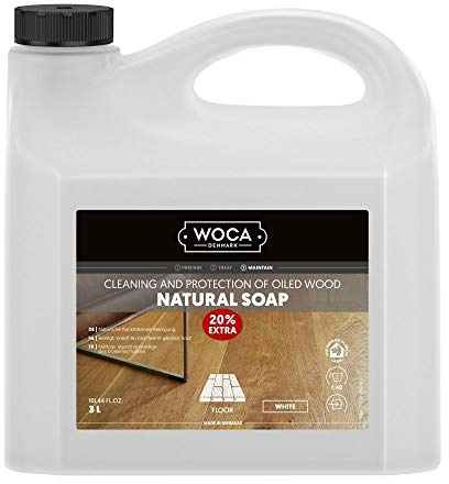 WOCA Holzbodenseife 3 Liter weiß
