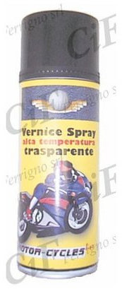 VERNICE SPRAY TRASPARENTE ALTA TEMPERATURA 800°C MARMITTE MOTO