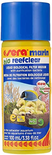 sera marin bio reefclear 100 ml Wasseraufbereiter Meerwasser baut Ammonium und Nitrit mithilfe von Reinigungsbakterien ab