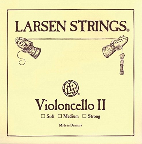 LARSEN STRINGS Cello-Saiten Original D Stahl Medium