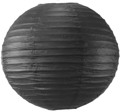 Skylantern Original 1816 Lanterne Boule Papier Noir 40 cm