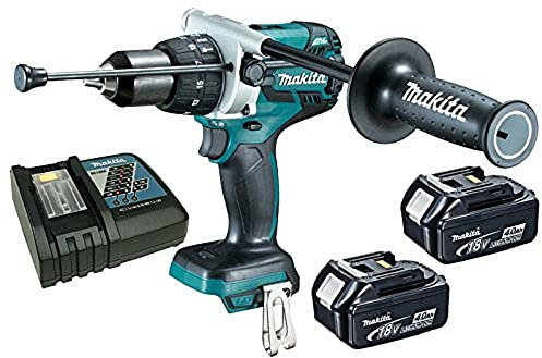 Makita DHP481SP1J Akku-Schlagbohrschrauber Brushless 115Nm 3x18V 4Ah Li-ion