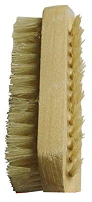 careforyou® Hand Speisen Waschen Fingernagel Nagel Bürste eingezogen und Spa Öl Massage Bürste, Holz Griff & Natural eingezogen Maniküre Bürste