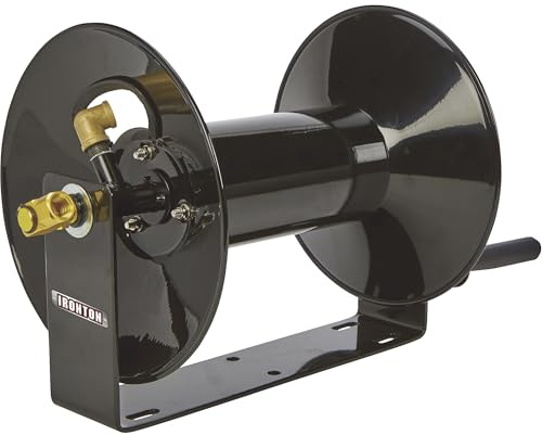 Ironton Air Hose Reel - holds 3/8in. x 100ft. Hose