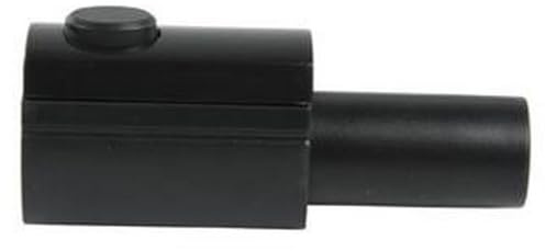 AEG-Electrolux ZE050 (Adapter passend für Sauger mit ovalem 36mm Max-In-Saugrohr, für den Einsatz von Zubehör mit rundem 32mm Durchmesser, universal, schwarz)