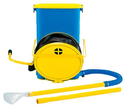 Matabi Polmax - Espolvoreador de Tierra de Diatomeas y Azufre - 9L | Para Abono en polvo - Con Difusor Orientable - Espolvoreador de Mochila - Apto para Espolvorear Productos de Origen Natural