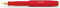 Kaweco CLASSIC SPORT Füllhalter Red mit vergoldeter Edelstahlfeder und Iridiumspitze für Tintenpatronen I Füllfederhalter 13 cm I Füller in Rot I Federbreite: EF (Extra Fein)