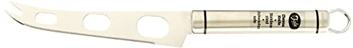 Tala Stainless Steel Cheese Knife, Perfect for Hard and Soft Cheeses. Specially Designed for The Cutting and Serving of Cheeses, Dishwasher Safe. 26.6 x 3.0 x 1.5 cm