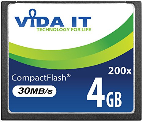 Vida IT NEW 4GB HIGH SPEED 200x 30MB/s CF Compact Flash MEMORY CARD FOR Samsung Digimax 130 Samsung Digimax 230 Samsung Digimax 350SE Samsung Digimax 410 Samsung Pro815 SLR DIGITAL CAMERA UK
