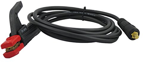 Solter Conjunto de Pinza Portaelectrodos 200A – Cable de Cobre 16mm² 3m – Conector DINSE 10/25 – Alta Conductividad y Durabilidad – Accesorio para Soldadura MMA – Certificación EN 60974-11