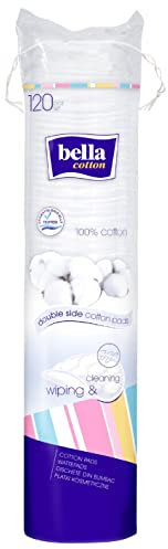 Bella Cotton Wattepads Duo Rund, 120 Stück