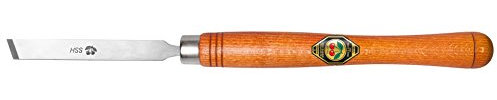 KIRSCHEN Werkzeuge 1559010 | HSS-Drechslerbeitel mit schrägem Flachmeißel 10mm