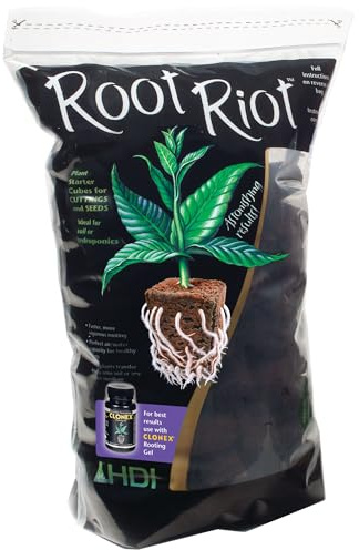 Tacos / Cubos de Propagación Orgánicos Growth Technology Root Riot (100x)