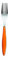 Guzzini - Feeling, Forchetta - Arancione, 20.5 cm - 23000245