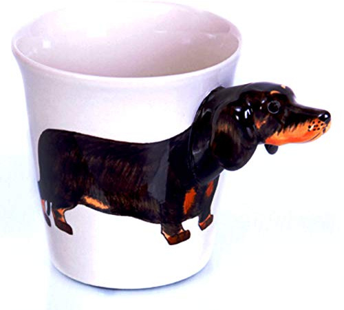 Angel's Pride Dackel Tasse, Keramik, 3D-Motiv
