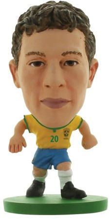 SoccerStarz - Brazil Bernard (Classic Kit)