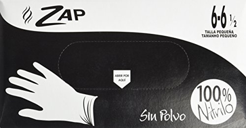 Zap 948641 - Nitril-Handschuhe 100 Stück Größe S, schwarz