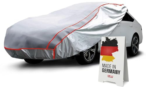 HP Autozubehör – Hagelschutzgarage [Robust und Atmungsbeständig] – Autoabdeckung Outdoor – Autoplane Hagelschutz für Kombis – Größe L