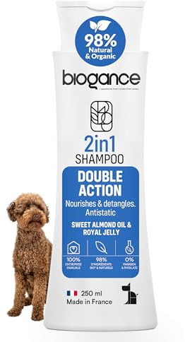 Biogance BGCS250 Schampo för hundar 2 i 1, 250 ml