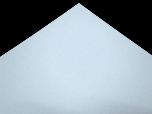 A4-Papier, hellblau, 80 g/m², doppelseitiges Druckerpapier, Kopierer, Origami, Flyer, Zeichnen, Schule, Büro, Druck, 210 mm x 297 mm (A4-Papier, 80 g/m², 50 Blatt)