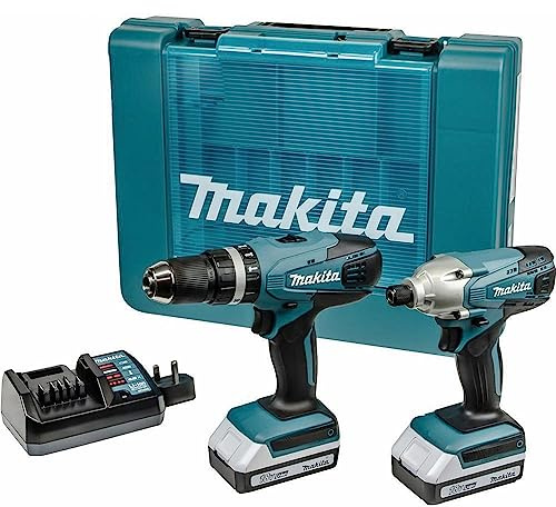 Makita DK18015X1 Combo Kit-Multicolour, 18 V (Set of 2 Piece)