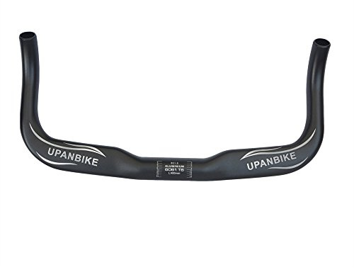UPANBIKE Bullhorn Handlebar Fixed Gear Bike Bar for Fixie or Road Bike 31.8mm x 40cm