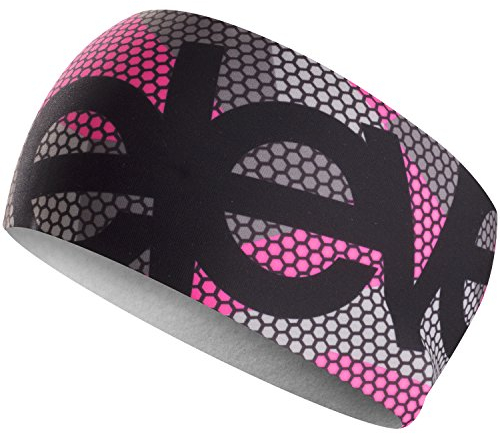 Sport-Stirnband Eleven zum Laufen, Radfahren, Wandern, Skifahren, Fitness & Crossfit (Herren und Damen) Einheitsgröße Pink Dark