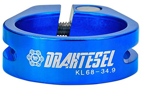 Drahtesel Fahrrad Sattelstütze, Sattel-klemme, Klemmring mit Schraubverbindung, Sattelstützenklemme in 28,6mm, 30,2mm, 31,8mm, 34,9mm