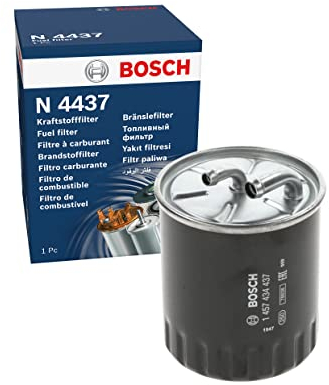 Filtro Diesel per Auto Bosch N4437 - Separa le particelle e l'acqua dal carburante, protegge il sistema di iniezione