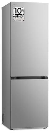 LG GBV5140CPY Frigorifero Combinato Total No Frost, 344L, Classe C, Metal Fresh, Door Cooling, Linear Cooling, Cassetto Zero Gradi Convertibile Fresh Converter, Wine Rack, Prime Silver