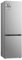 LG GBV5140CPY - Réfrigérateur 2 portes Door Cooling+ classe C, capacité 374 L, série 500, 1,86 m, acier inoxydable, anti-traces