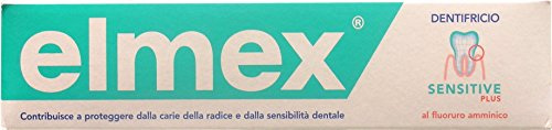12 x ELMEX Zahnpasta Zähne Sensible Sensitive Plus 75 Ml
