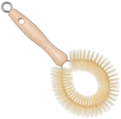 Redecker 531020 Wine Glass Brush with Wooden Handle