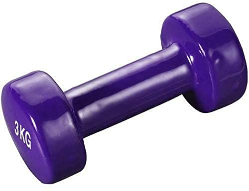 Trendy Sport Manubrio in vinile, TrendySport Manubrio da allenamento, 1 pezzo, Colori Assortiti, 3,0 KG