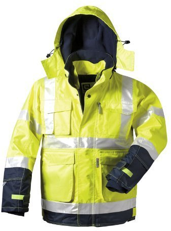 MM Spezial Warnschutzjacke Benjamin,Gr.XXXL,gelb-blau