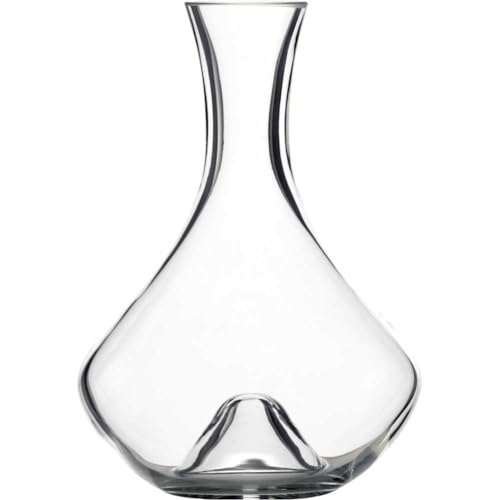 Stölzle Lausitz Decanter Fire 125 ml – Elegante caraffa da vino in cristallo soffiato con impugnatura – Per una perfetta ossigenazione – Lavabile in lavastoviglie e resistente agli urti