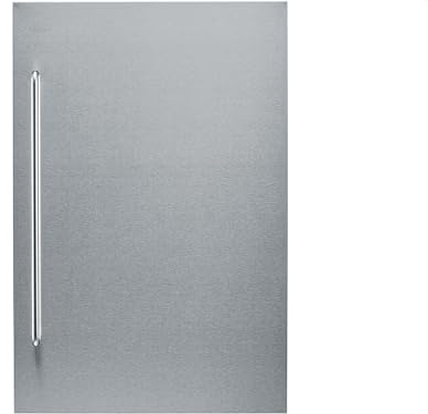 Bosch Edelstahl-Türverkleidung mit Metallgriff 88.2 x 58.9 cm KFZ20SX0 | Made in Germany, gebürsteter Edelstahl, hochwertige Haptik, passgenau für Einbaugeräte mit Flachscharnier-Technik