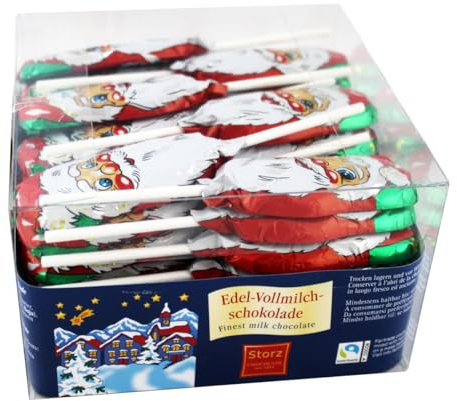 Storz Weihnachtsmann-Lolly, 50 x 15.5 g, 50 stück