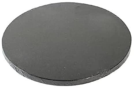 FunCakes FC1625RD Cake Board, Kunststoff, Schwarz, Rund Ø25cm, Papier