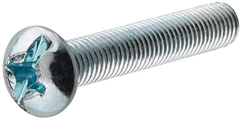 The Hillman Group 90185 8-32-Inch x 3/4-Inch Round Head Combo Machine Screw, 100-Pack, Zinc