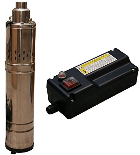 JWS Bomba para pozos profundos, 1200 l/h, bomba para tuberías.