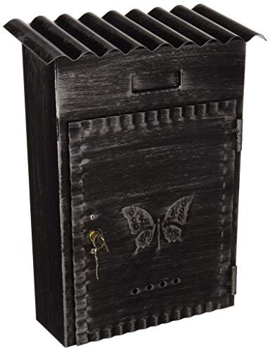 No marca 27340-30 Cassetta Grande per Lettere Ferro Battuto, Antichizzata, 22x10x31