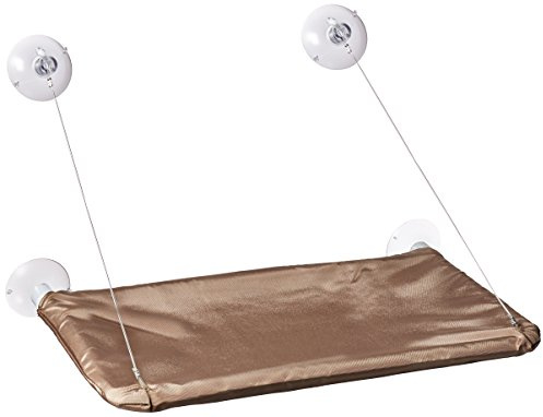 Kerbl Window Hammock Sunny Seat, 56 x 30 cm, Beige